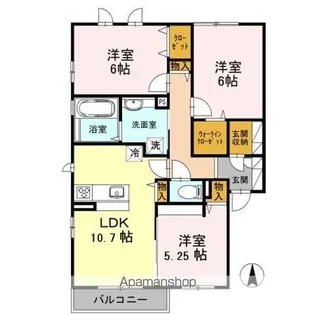 リヴェール【2階】の間取り