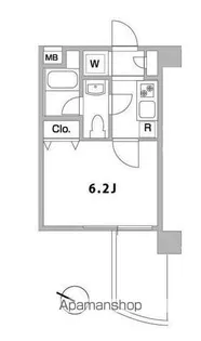 マーレ横浜白金【2階】の間取り