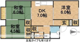ヴァンベール柴田【2B号室】の間取り