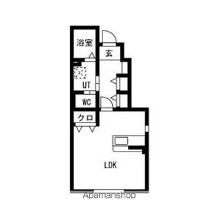 SUN PALACE北上Ⅷ【1階】の間取り