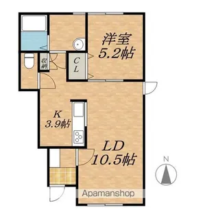 HOUSE K Ⅳ【1階】の間取り