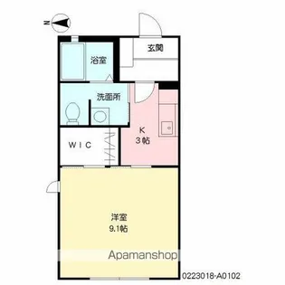 マ・メゾン【1階】の間取り