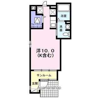 ビアンコⅡ【1階】の間取り