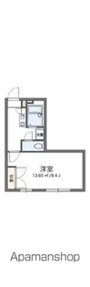 レオパレスM’Sフレーズ【105号室】の間取り