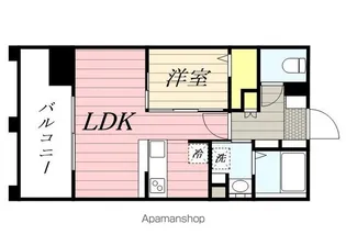 BLANC・STYLE博多314【12階】の間取り