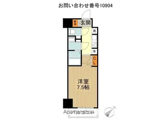 NーSTAGE西所沢【8階】の間取り
