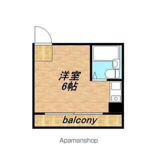 YOUハイム南深江【5階】の間取り