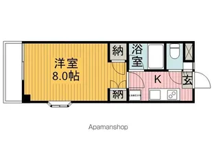 沖田レジデンス【206号室】の間取り