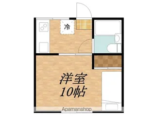 リバーハンズA【北号室】の間取り