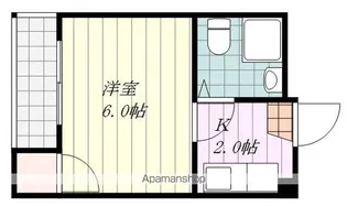 第3グリーンハイツ【203号室】の間取り