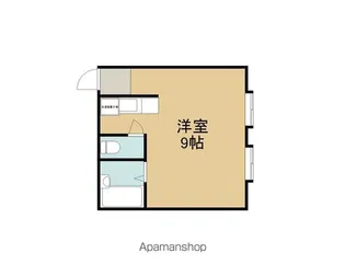 フローレス北山【407号室】の間取り