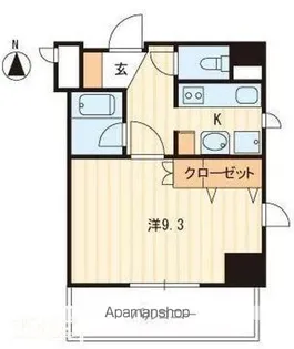 ソレアード古新町【9階】の間取り
