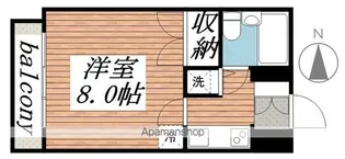 ラ・レジダンス・ド・グロワール【7階】の間取り