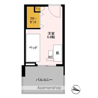 ロイヤルパークスER万代 SHARE万代【303-D号室】の間取り
