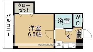 ソレイユ柏木二丁目【203号室】の間取り