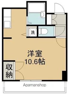 A−ONE【206号室】の間取り