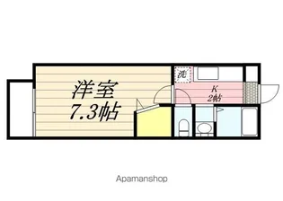 ストゥディオ【1階】の間取り