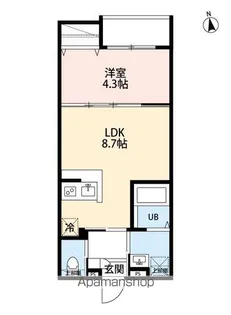 FIORE 柴又【1階】の間取り