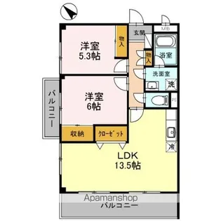 篠塚セイコー第1ビル【2階】の間取り
