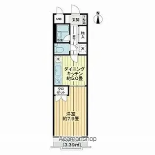 メゾン板橋本町【2階】の間取り