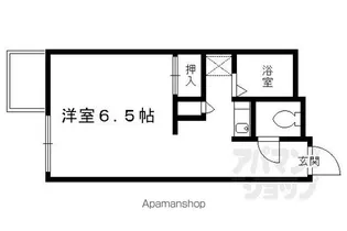 レオパレス松ヶ崎【203号室】の間取り