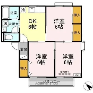 ロイヤルストーク A【2階】の間取り