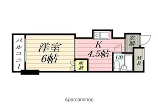 鶴見リバーサイド三和【205号室】の間取り