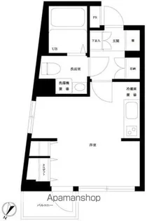 ストーク南麻布【2階】の間取り