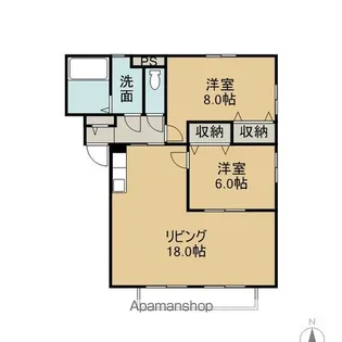 Field Court【3階】の間取り