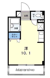 ヴァリエファジマンション【2階】の間取り