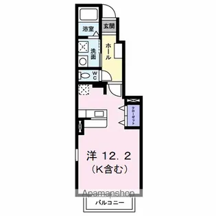 メゾングラースM【1階】の間取り