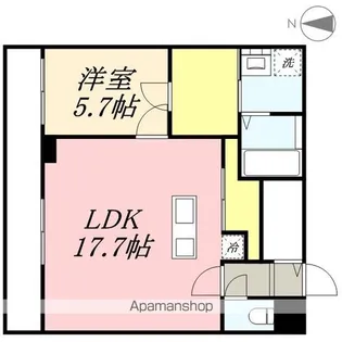 ピオネロ伏見【2階】の間取り