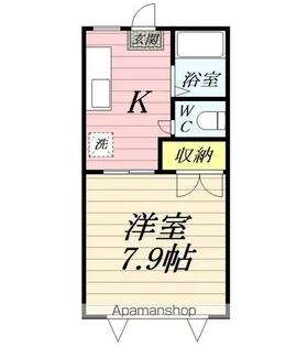 エスポワールⅠ【1階】の間取り