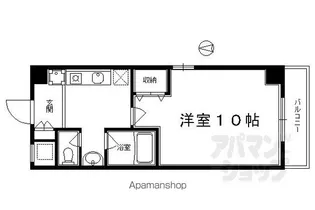 メディナ丹波口【8階】の間取り