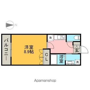アーバン・ブロケード【2階】の間取り