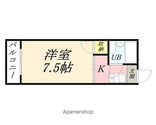 プレアール東古松【4階】の間取り