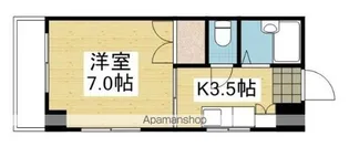 サントピア山越【4階】の間取り
