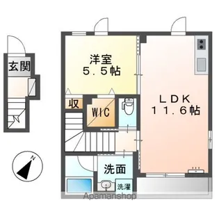 雫Ⅵ【2階】の間取り
