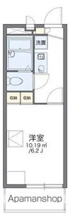 レオパレススリーウッド【3階】の間取り