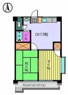 BRICK GARDEN【3階】の間取り