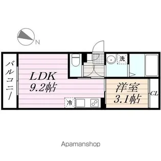 REGALEST ASTERMN【2階】の間取り