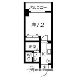 チェルトヴィータ【8階】の間取り