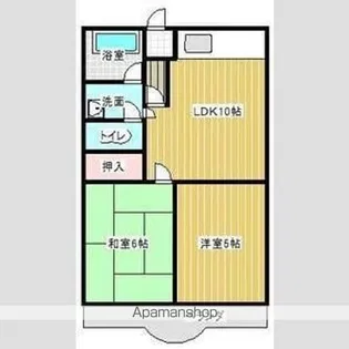 プラムコート【3階】の間取り