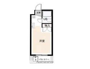 三恵ハイム三鷹【1階】の間取り