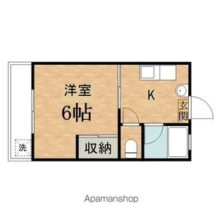 第2スザキハイツ【3階】の間取り