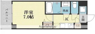 U RESIDENCE新大阪【602号室】の間取り