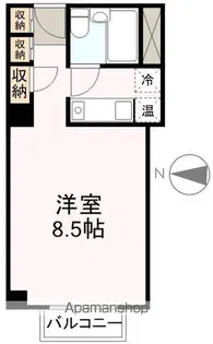 仙台錦町ハルヤマテラス【601号室】の間取り