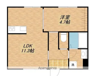 CLARIAS【2階】の間取り