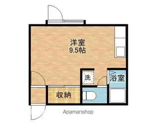 ベルノール文京台【207号室】の間取り
