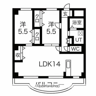 Joie M deux【2階】の間取り